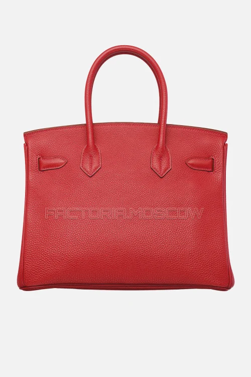 Hermes Birkin 30 Rouge Garance Togo GHW