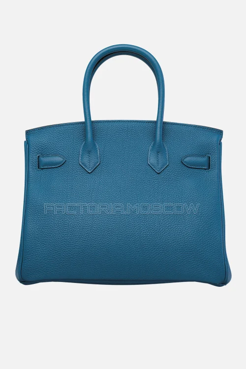 Hermes Birkin 30 Bleu Orage Togo PHW