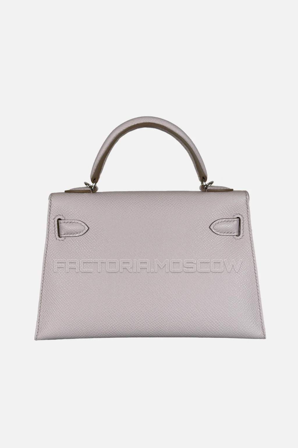Hermes Kelly Mini 20 Colour Mauve Pale Epsom PHW