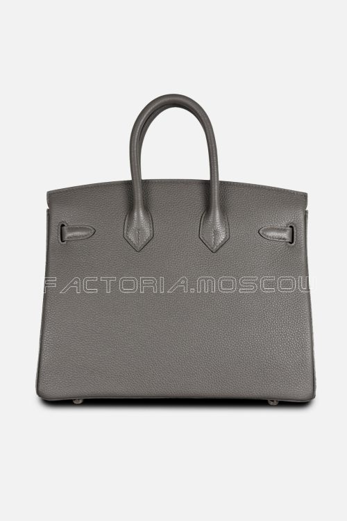 Hermes Birkin 25 Togo Colour Gris Etain PHW