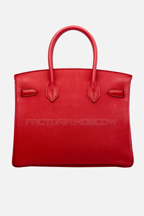 Hermes Birkin 30 Rouge Garance Togo PHW