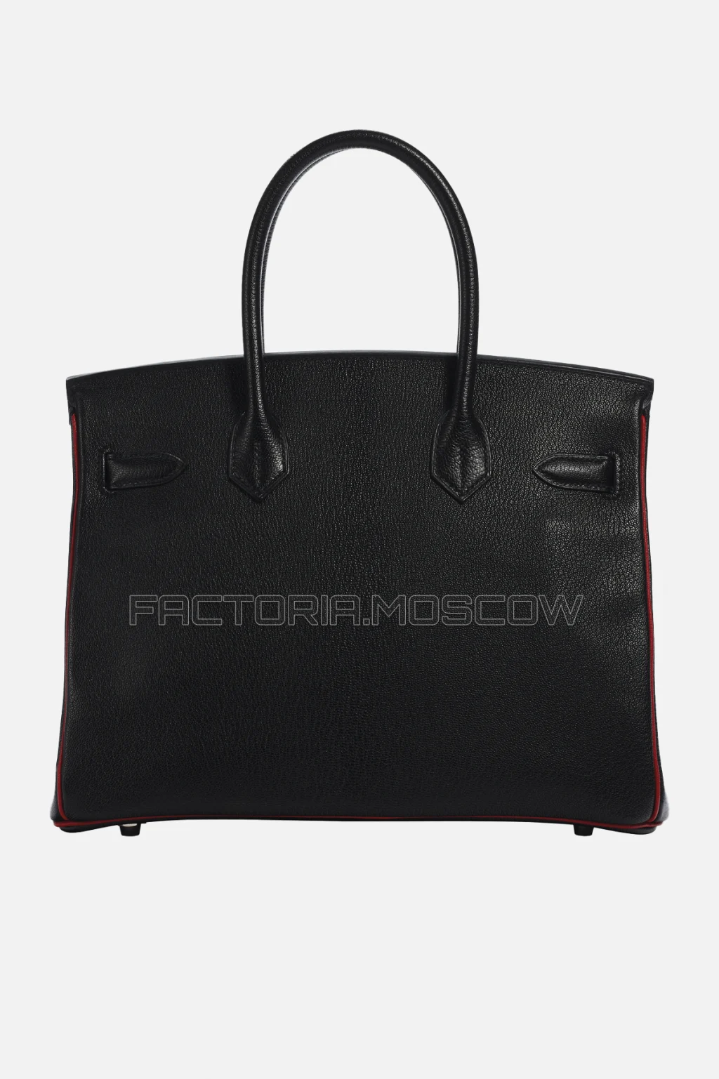 Hermes Birkin 30 Black/Rouge Casaque Chevre PHW