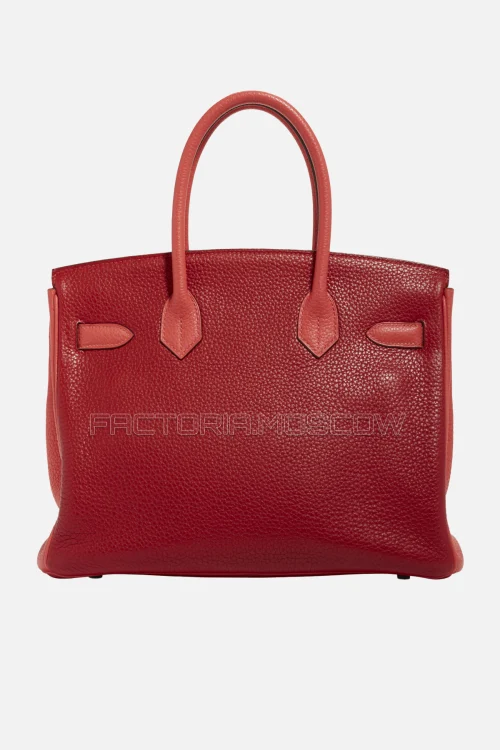 Hermes Birkin 30 Rouge Casaque/Rose Jaipur Clemence PHW