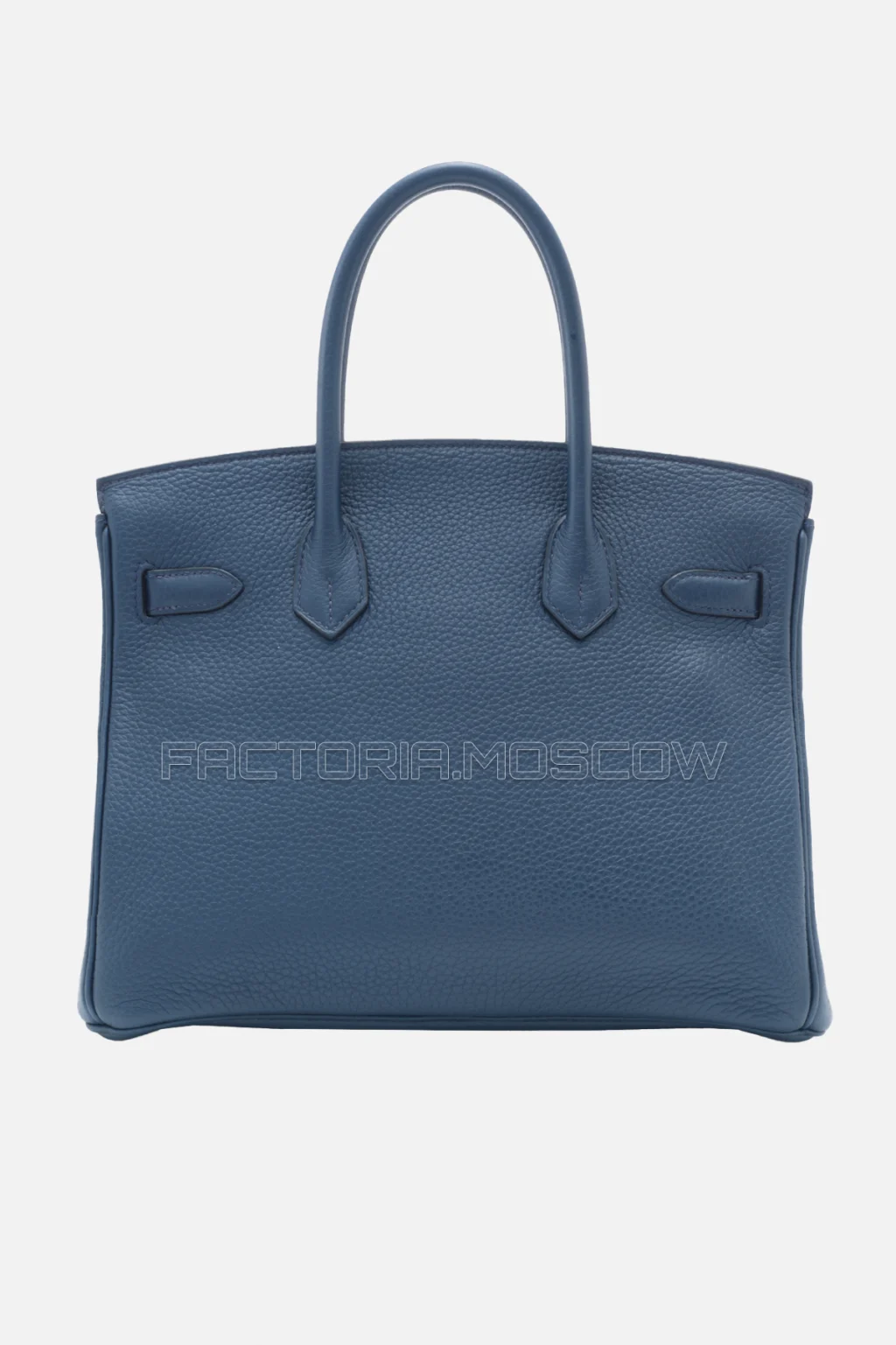 Hermes Birkin 30 Bleu De Malte Clemence PHW