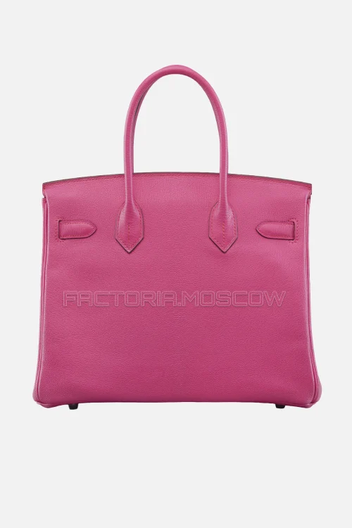 Hermes Birkin 30 Rose Shocking Chevre PHW