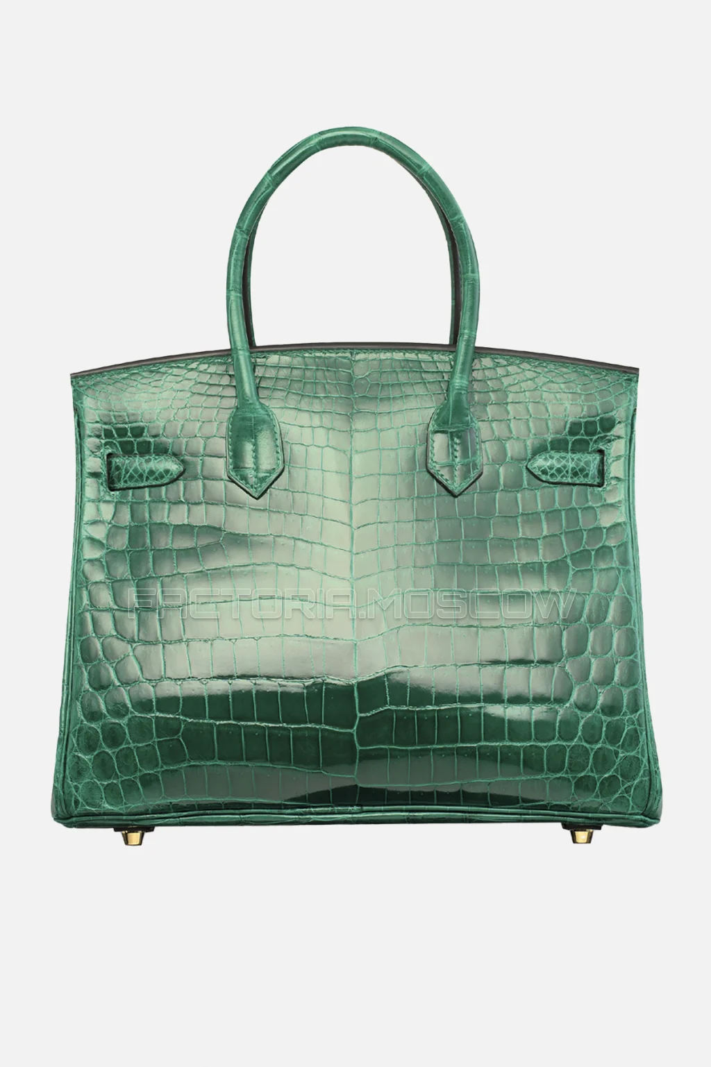 Hermes Birkin 30 Vert Émeraude/Cactus Niloticus Crocodile GHW