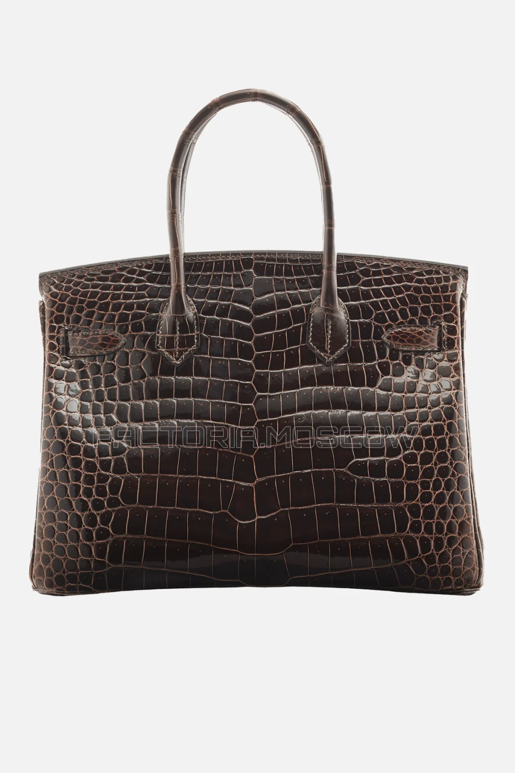 Hermes Birkin 30 Shiny Macassar Porosus Crocodile GHW
