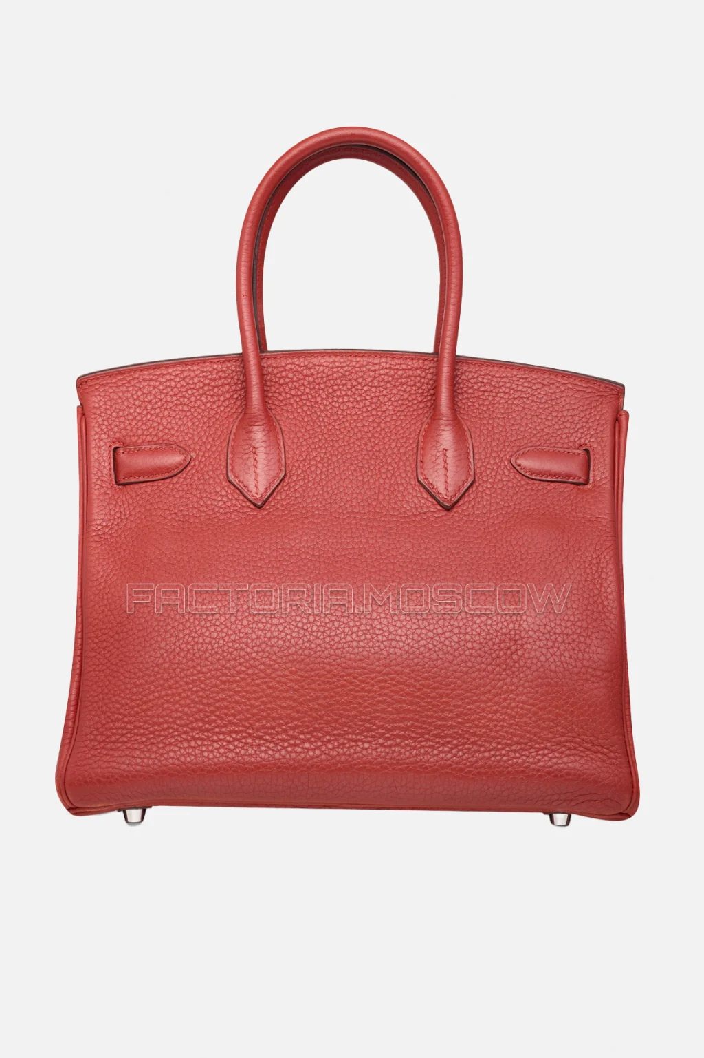 Hermes Birkin 30 Brique Clemence PHW
