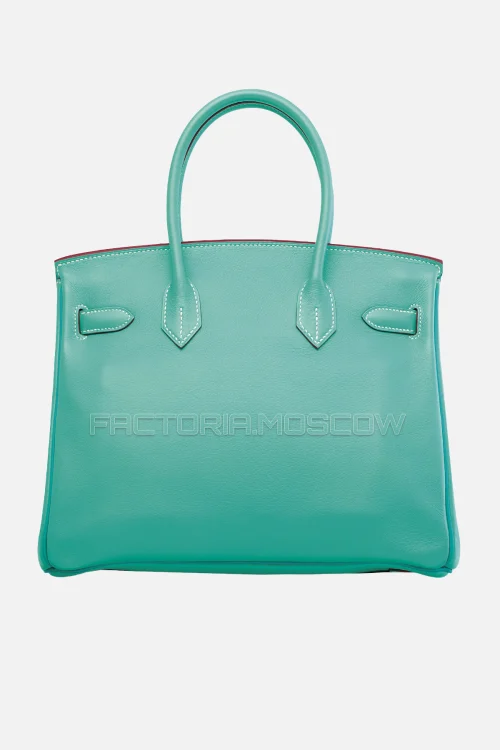 Hermes Birkin 30 Bleu Lagon/Turquoise Swift PHW