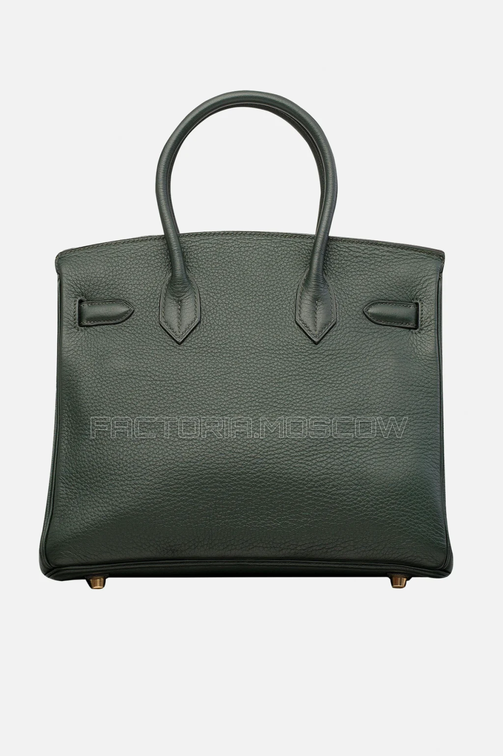 Hermes Birkin 30 Vert Fonce Clemence GHW
