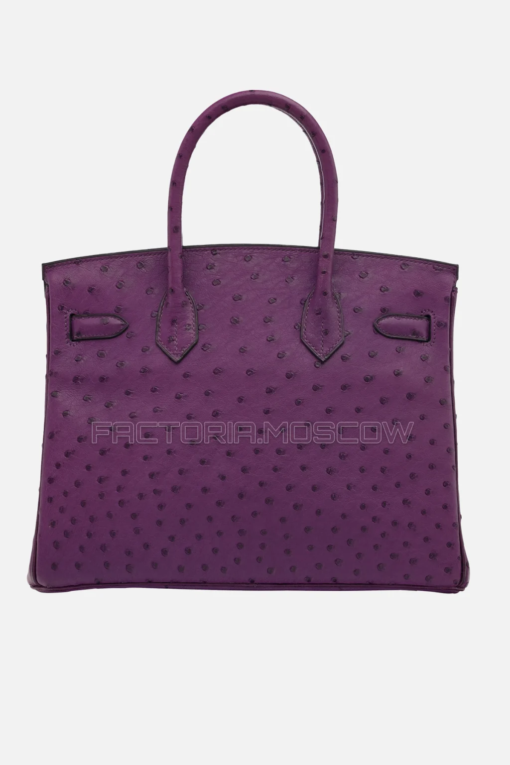 Hermes Birkin 30 Violet Ostrich PHW