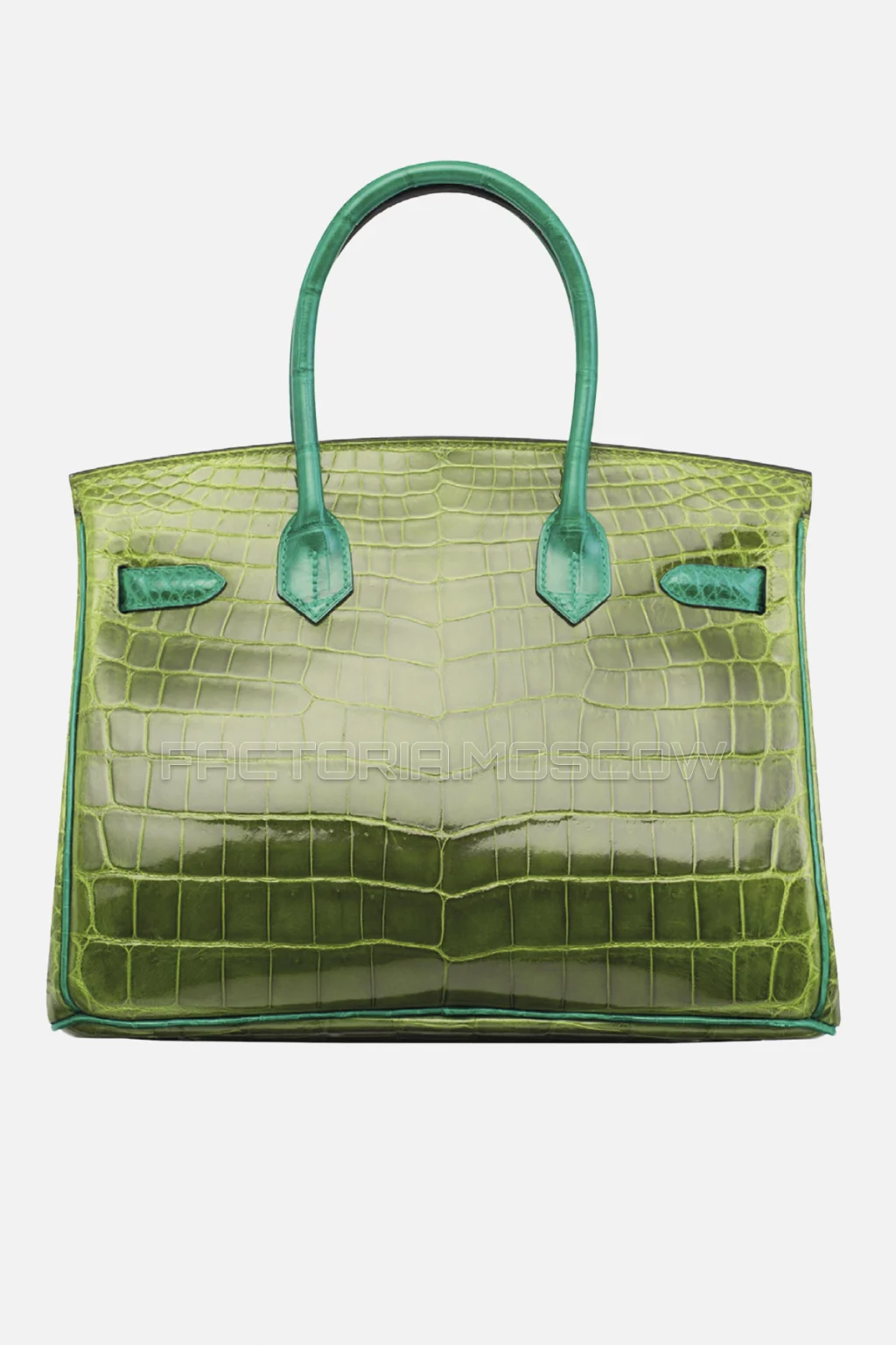 Hermes Birkin 30 Vert Veronese/Vert Emeraude Niloticus Crocodile GHW