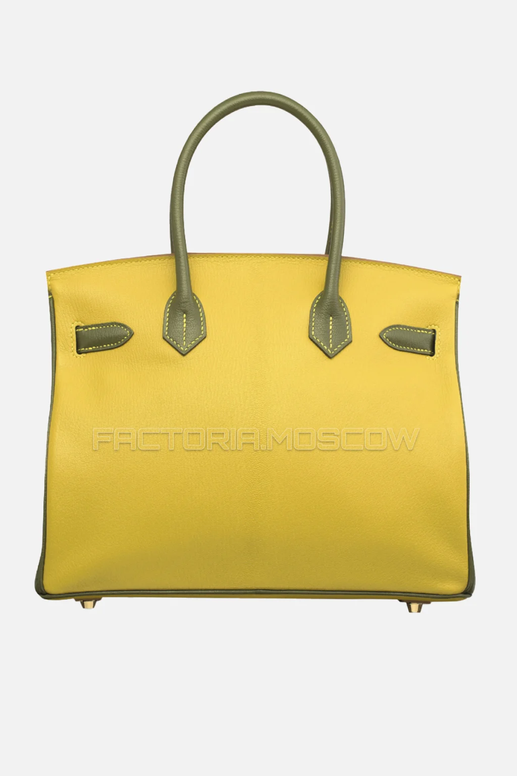 Hermes Birkin 30 Curry/Vert Canopee Chevre Brushed GHW