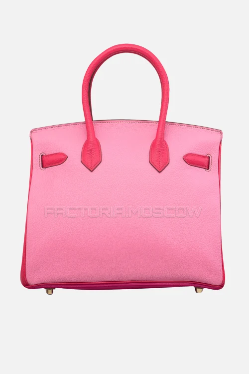 Hermes Birkin 30 Fuchsia, Bubblegum Pink 5P, Rose Jaipur Chevre GHW