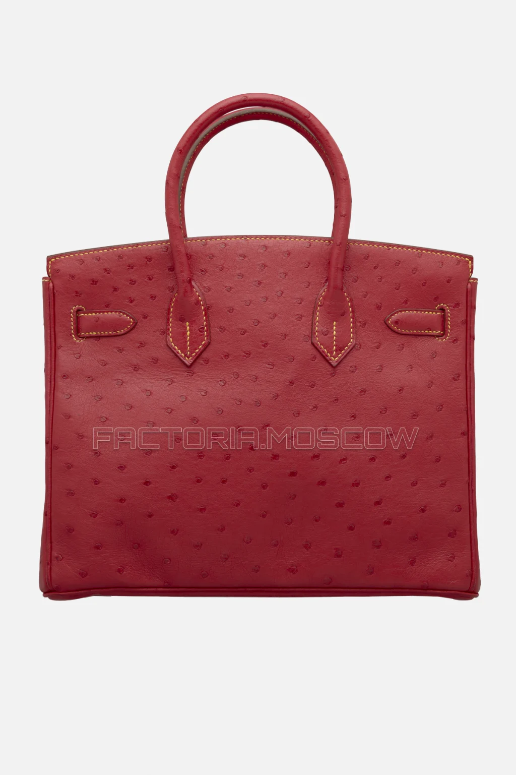 Hermes Birkin 30 Rouge Casaque Ostrich PHW