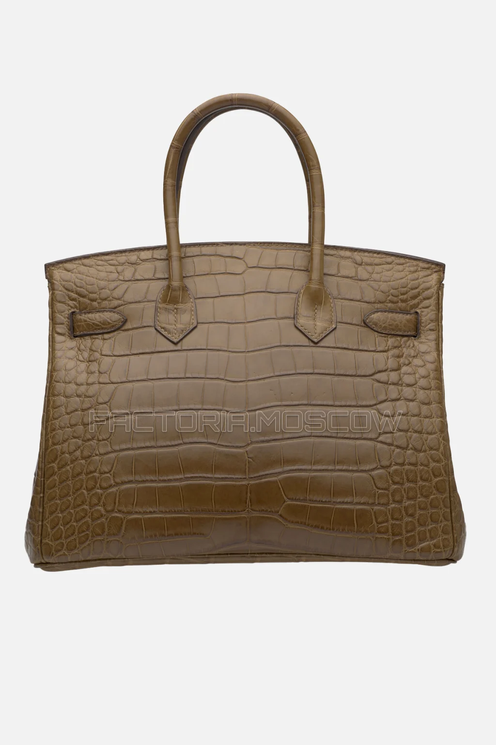 Hermes Birkin 30 Matte Alezan Alligator PHW