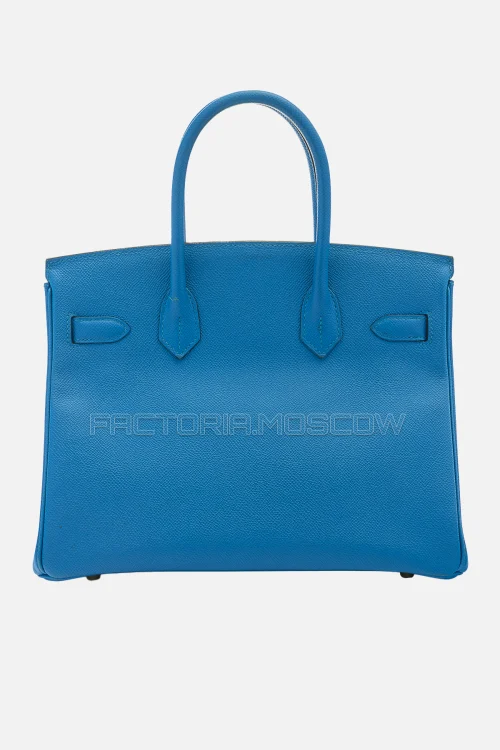 Hermes Birkin 30 Bleu Izmir Epsom GHW