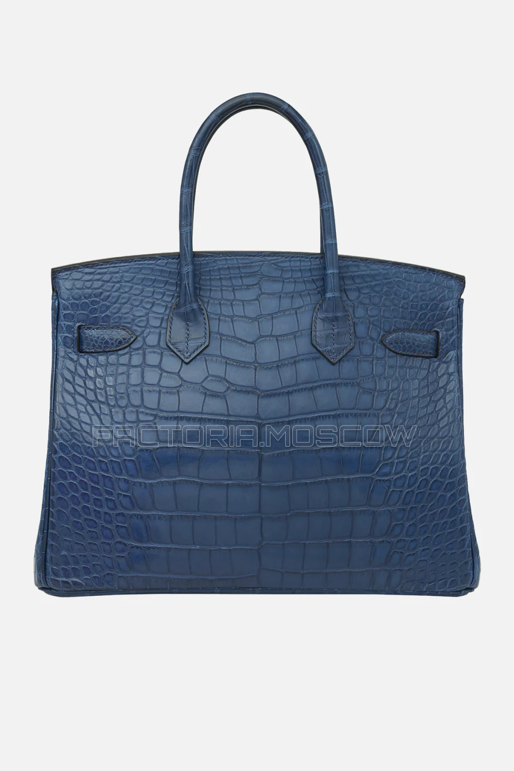 Hermes Birkin 30 Matte Bleu De Malte Alligator GHW
