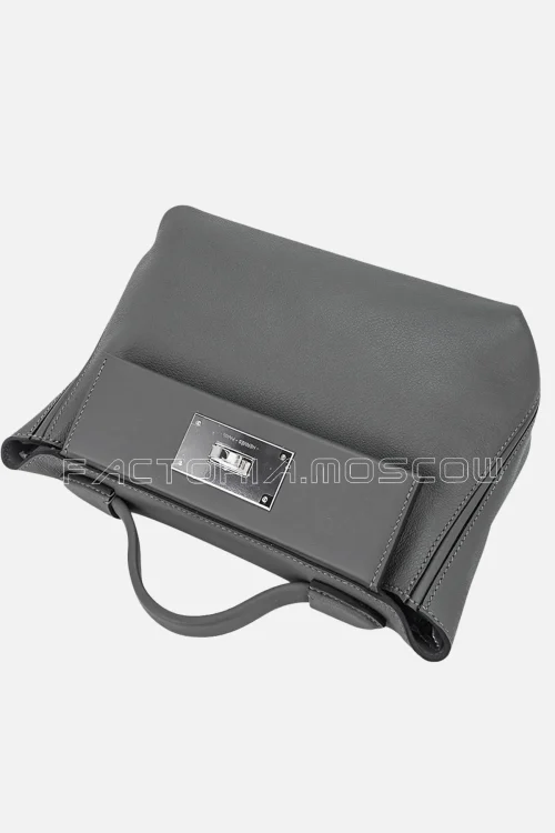 Hermes 24/24 21 mini Bag Evercolor/Swift Gris Meyer PHW