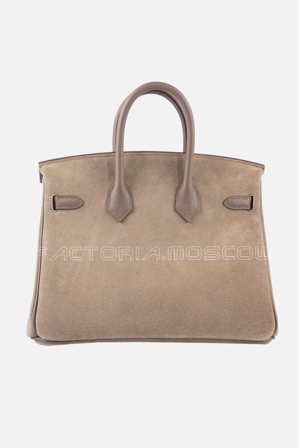 Hermes Birkin 25 Grizzly/Swift Etoupe PHW