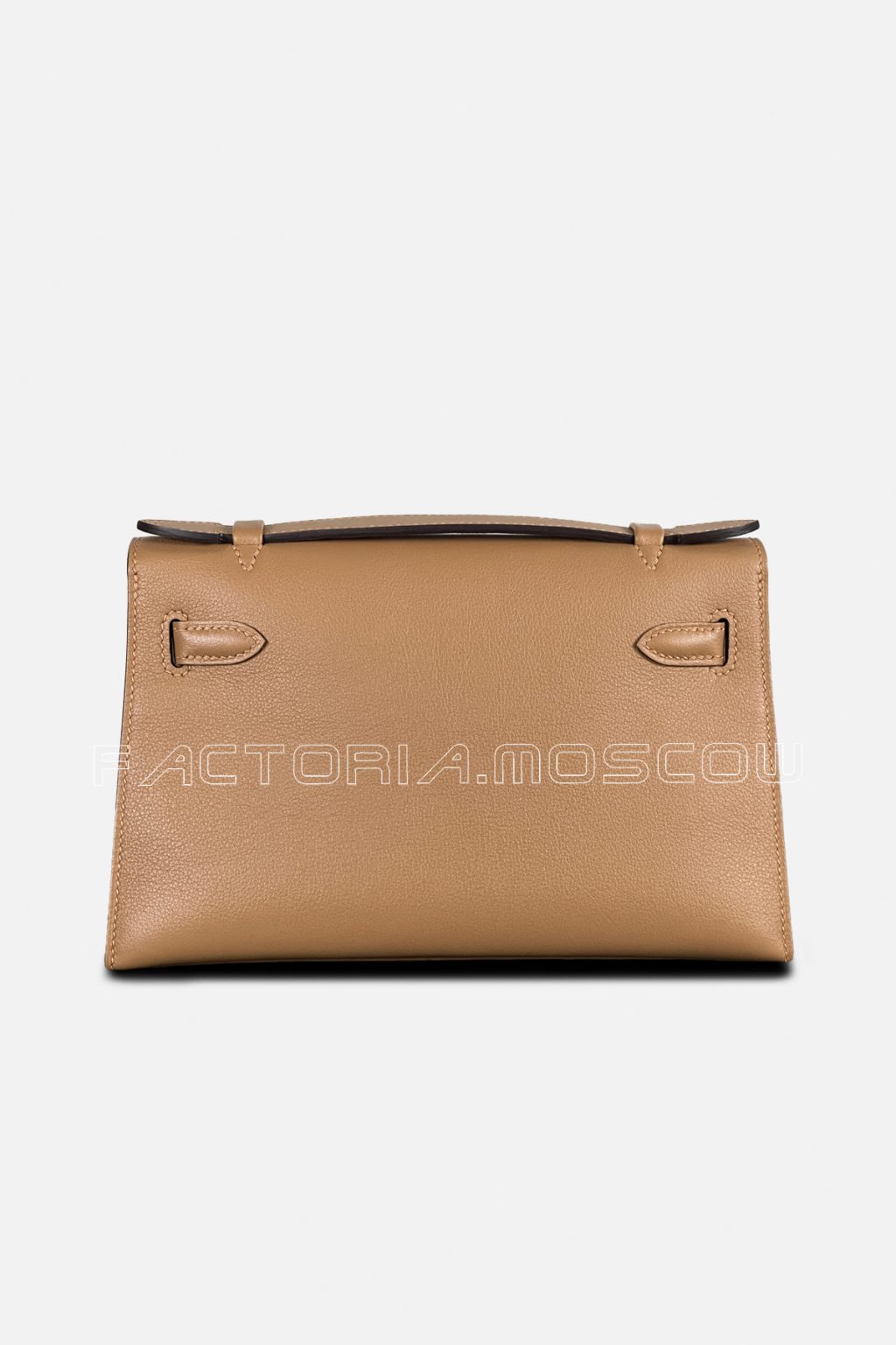 Hermes Kelly Pochette Swift Colour Beige De Weimar PHW