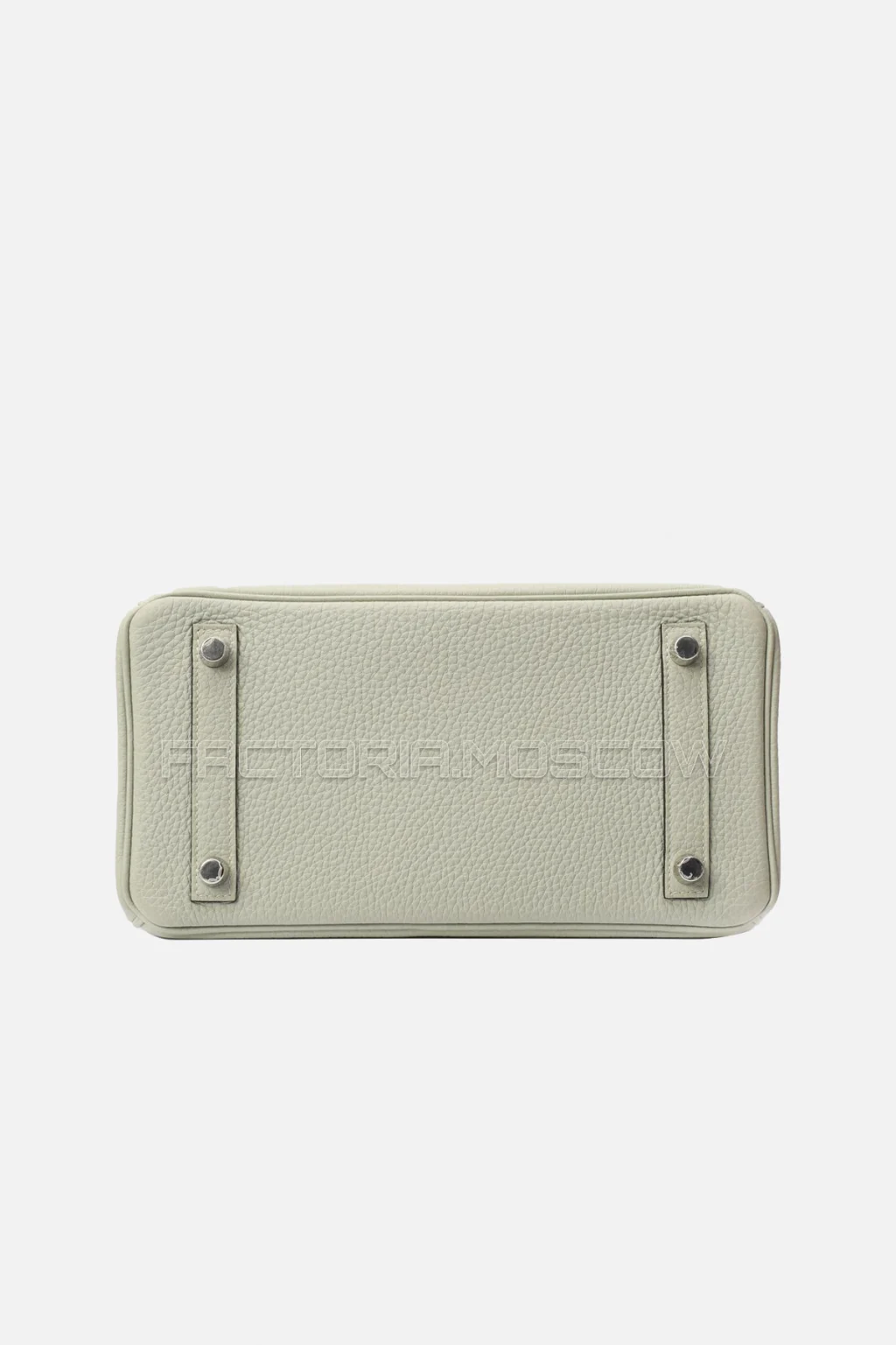 Hermes Birkin 25 Togo Gris Neve PHW