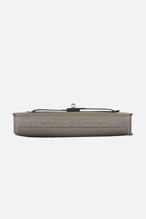 Hermes Kelly Depeches 25 Epsom Colour Gris Etain PHW