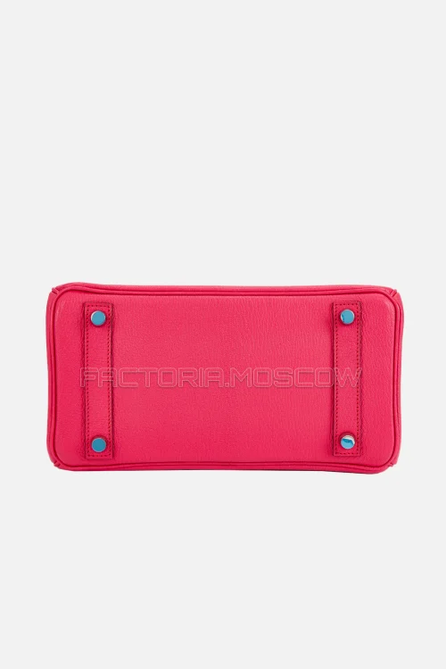 Hermès Birkin 25 Rose Mexico Chèvre PHW