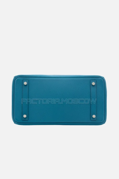 Hermes Birkin 30 Bleu Izmir Epsom PHW