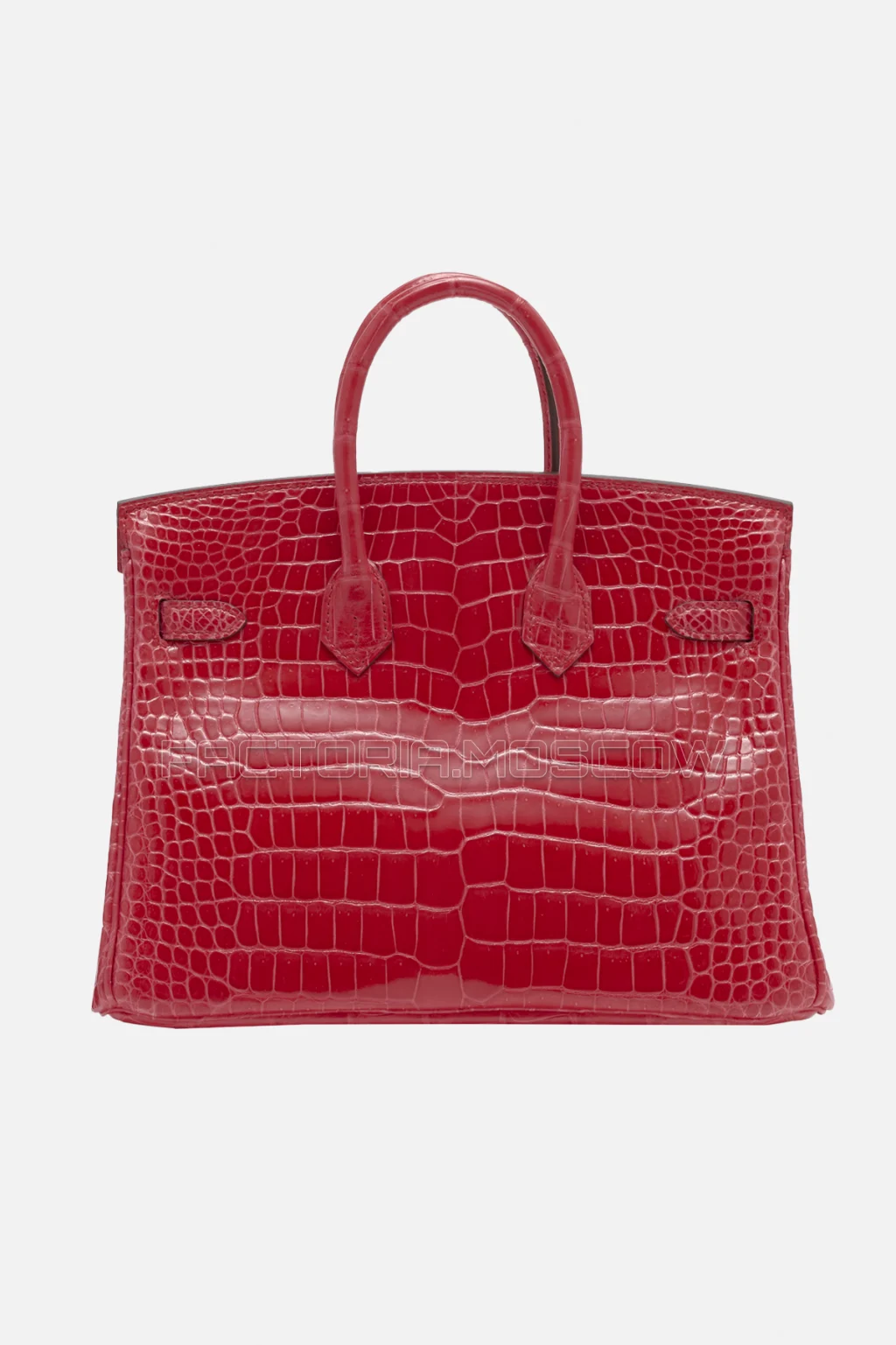 Hermes Birkin 25 Shiny Bougainvillier Porosus Crocodile GHW