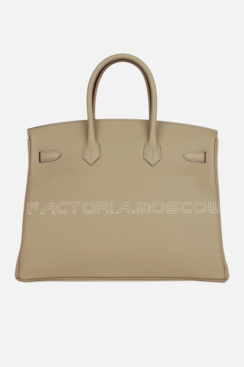 Hermès Special Order (HSS) Birkin 35 Togo Colour Trench Permabrass Hardware