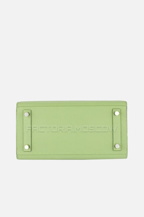 Hermes Birkin Sellier 25 Vert Cricket Epsom PHW
