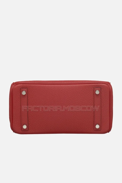 Hermes Birkin 25 Rouge Grenat Clemence PHW