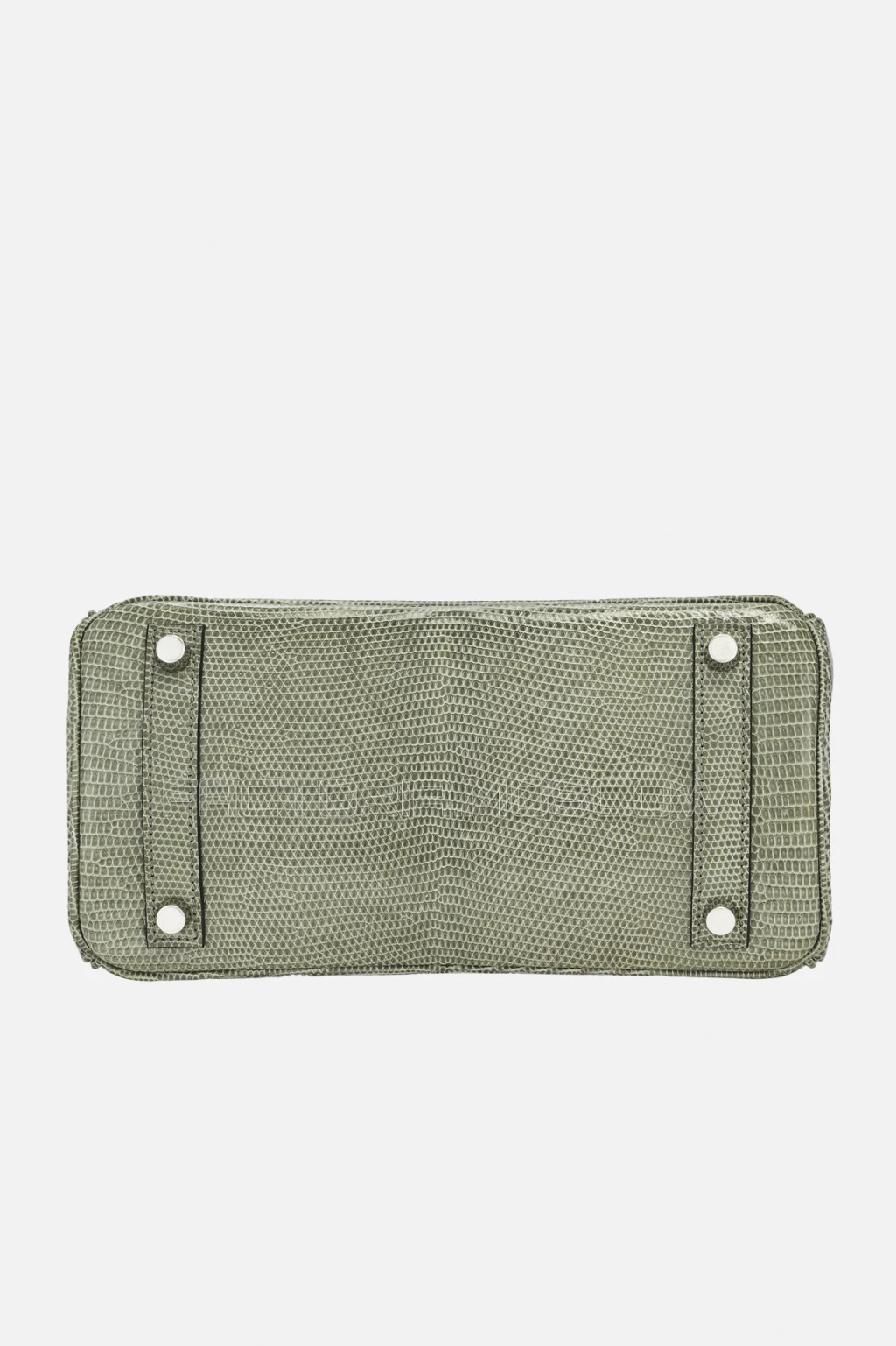 Hermes Birkin 25 Shiny Gris Fonce Niloticus Lizard PHW