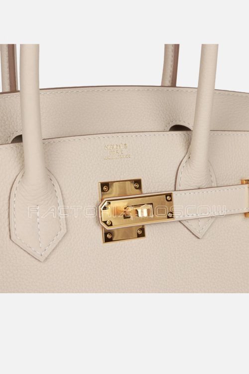 Hermes Birkin 30 Craie Togo GHW
