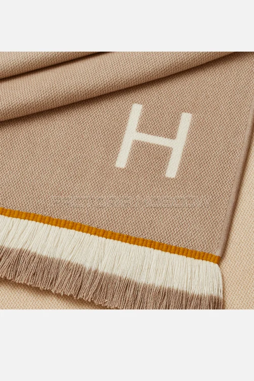Hermes Altitude blanket Colour Naturel