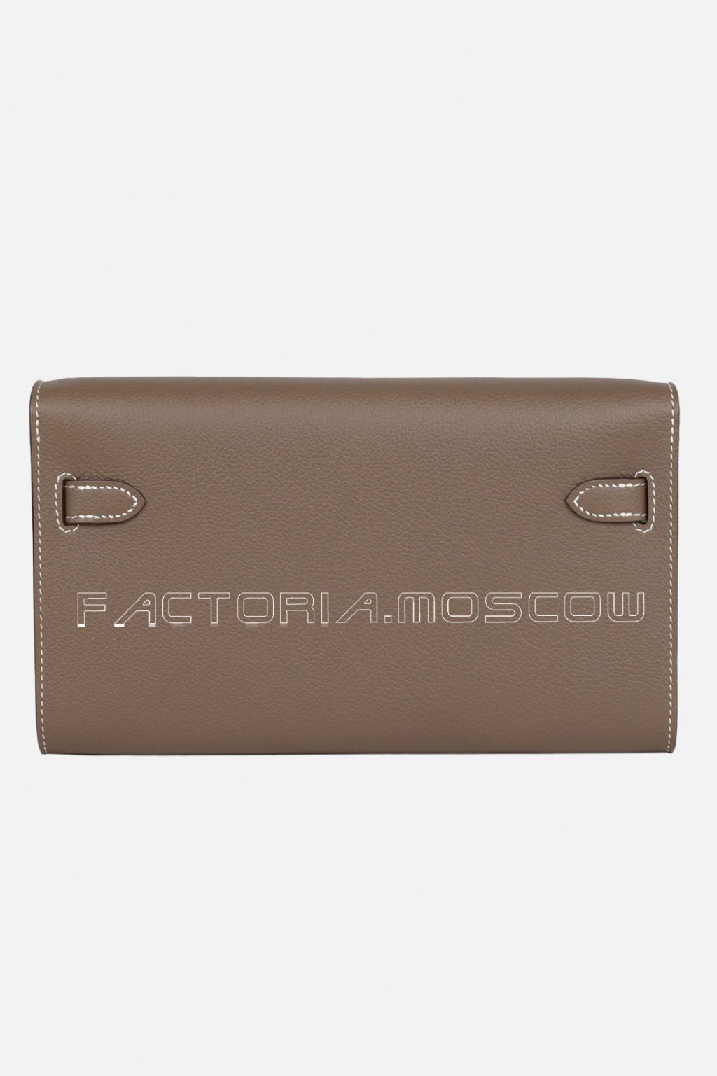 Hermès Kelly Wallet To Go Etoupe Evercolor GHW