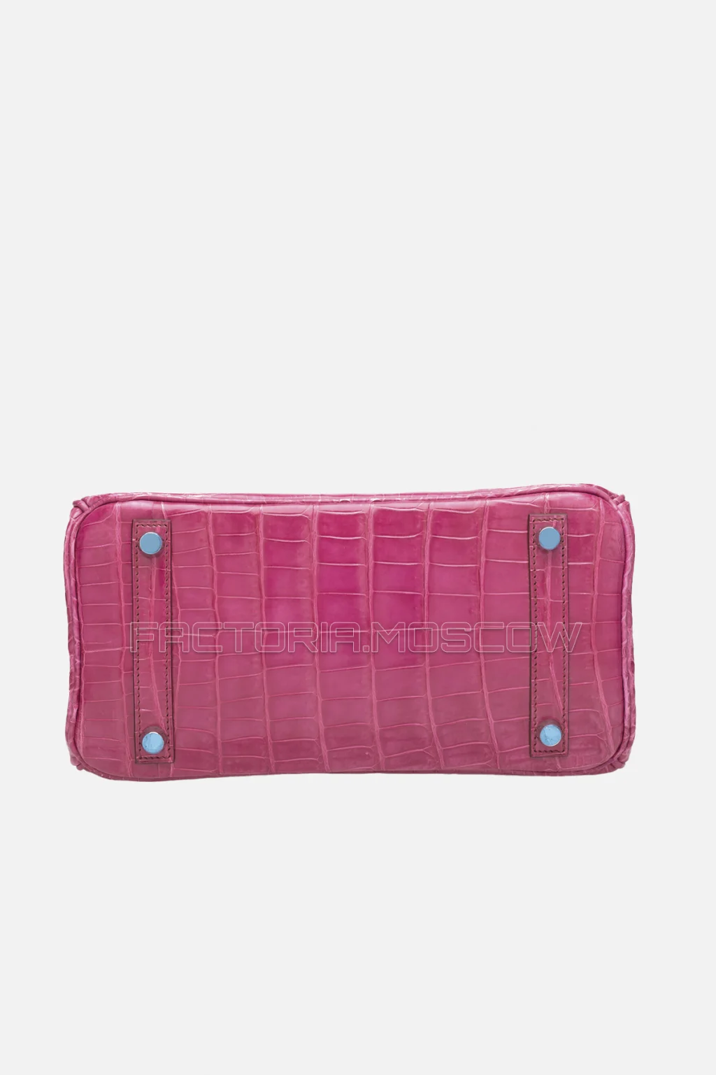 Hermes Birkin 25 Shiny Fuchsia Niloticus Crocodile PHW
