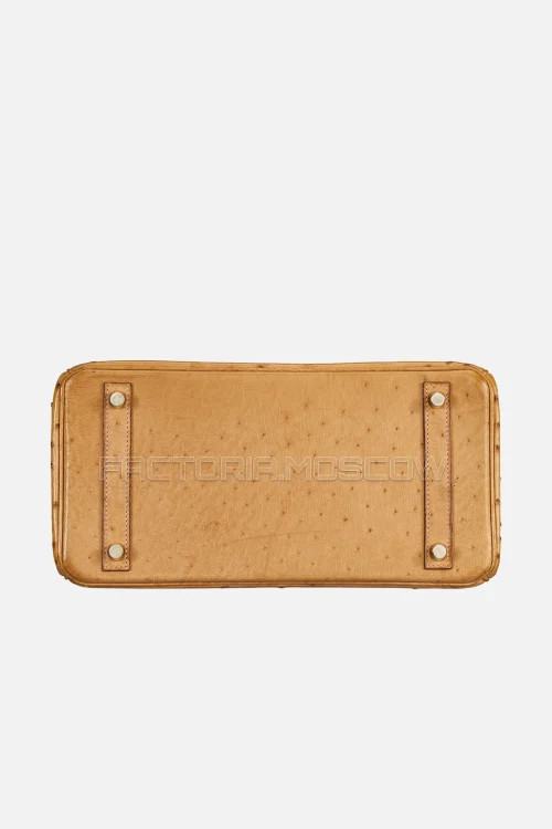 Hermes Birkin 30 Naturel Ostrich GHW