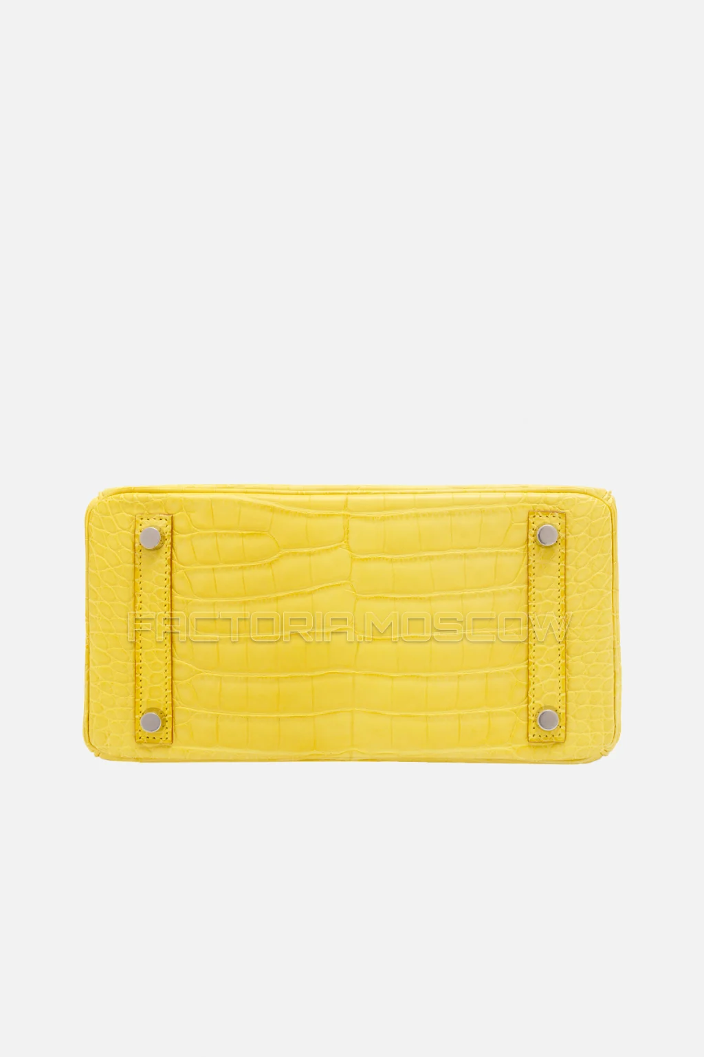 Hermes Birkin 25 Matte Mimosa Alligator PHW