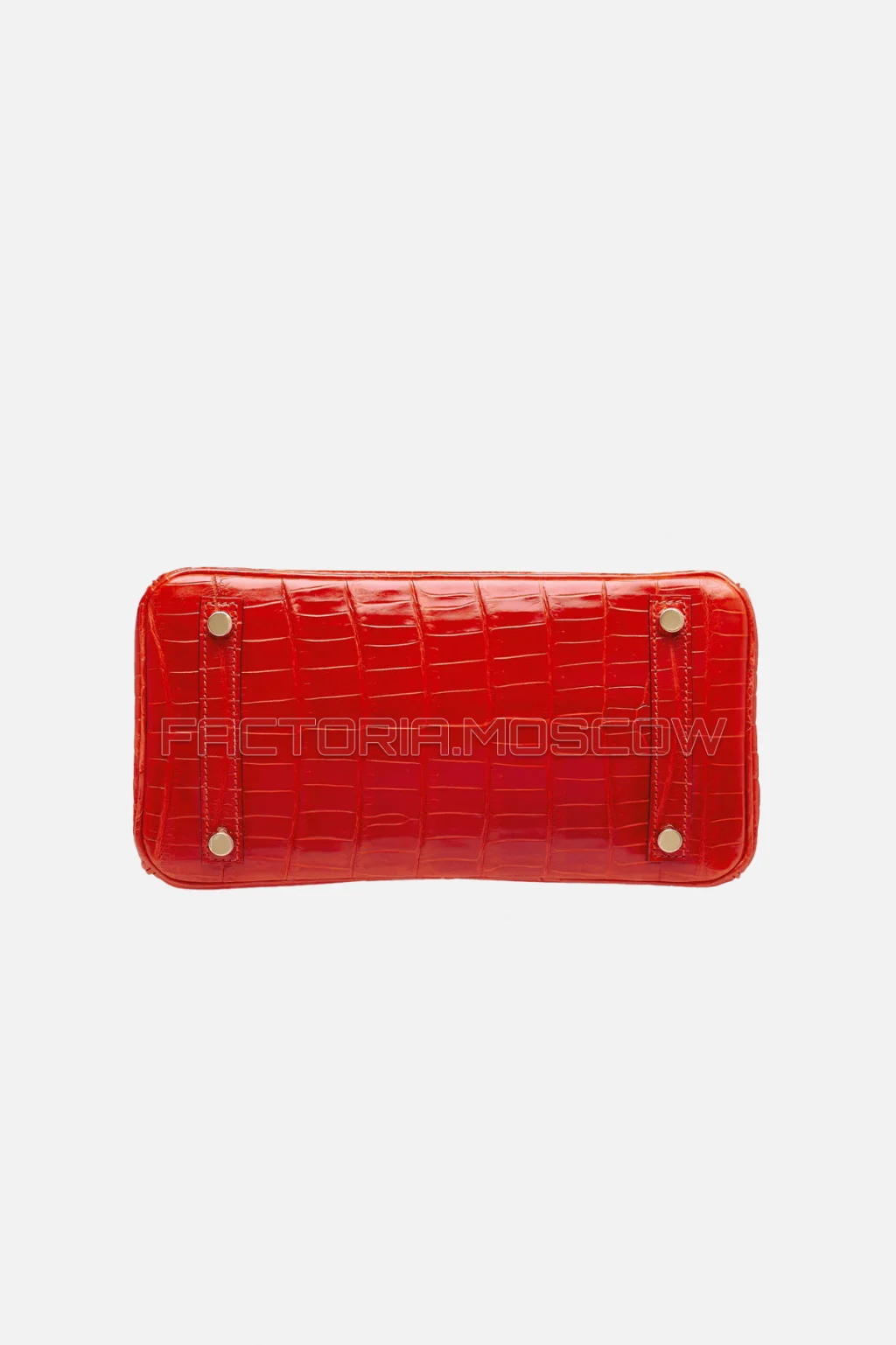 Hermes Birkin 25 Shiny Orange Poppy Niloticus Crocodile GHW