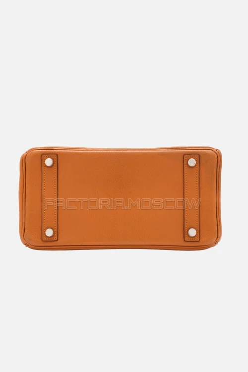 Hermes Birkin 25 Chevre Potiron PHW