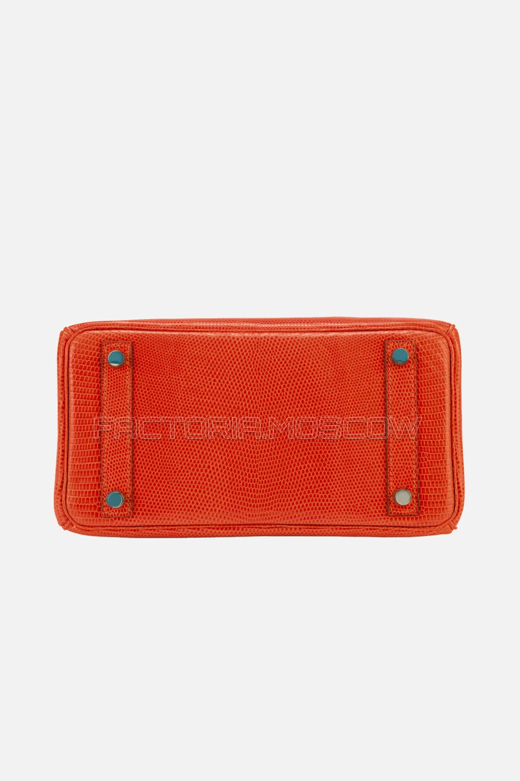 Hermes Birkin 25 Shiny Tangerine Lizard PHW