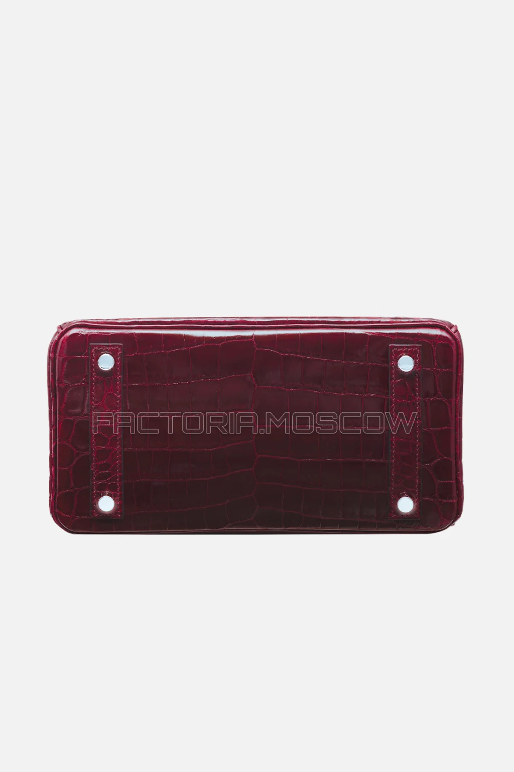 Hermes HSS Birkin 25 Shiny Bordeaux/Bleu Marine Niloticus Crocodile PHW