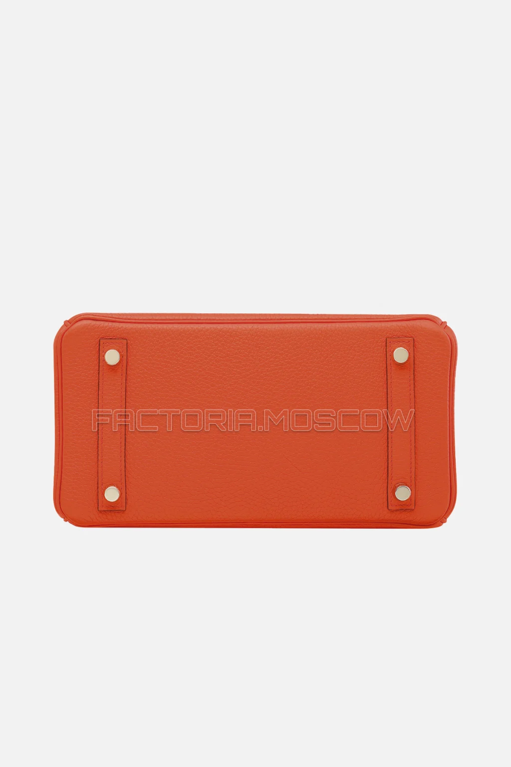 Hermes Birkin 25 Clemence Orange Poppy PHW