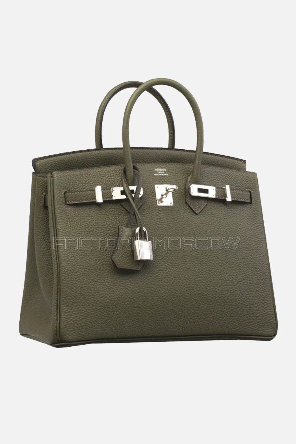 Hermes Birkin 25 Togo Vert Olive PHW