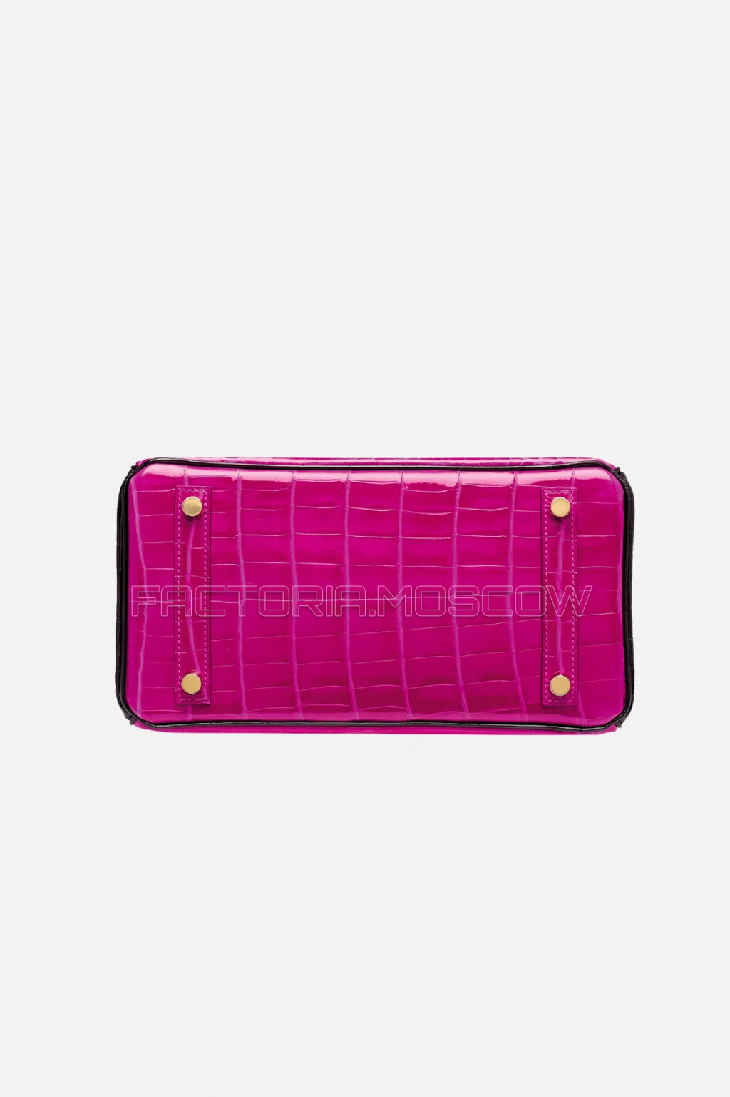Hermes HSS Birkin 25 Shiny Rose Sheherazade/Black Niloticus Crocodile GHW