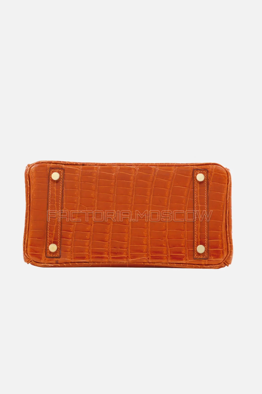 Hermes Birkin 25 Shiny Pain D'Epice Porosus Crocodile GHW