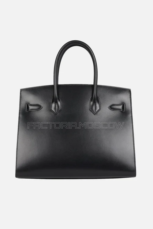 Hermes Birkin Sellier 30 Box Calf Black PHW