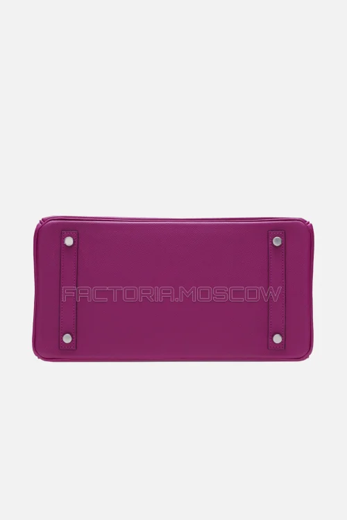 Hermes Birkin 30 Rose Pourpre Epsom PHW